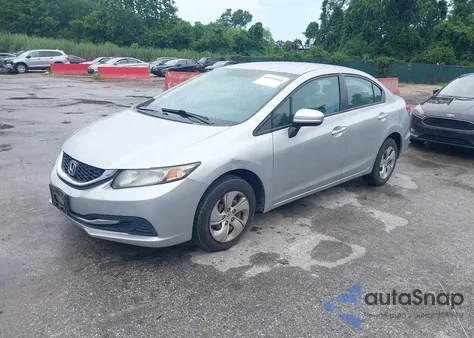 2014 Honda Civic Lx from USA, damaged, VIN 19XFB2F51EE201438